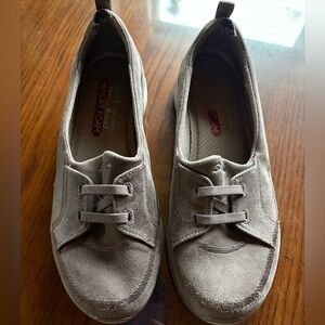 Taupe Casual Slip on Shoes